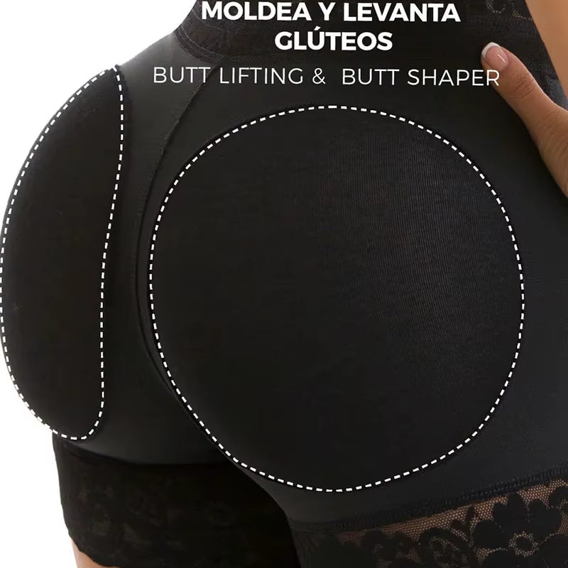 Full Body Colombian Girdles Shaper High Compression Bodysuits Postoperative Postpartum Lipo Arm Slimmer Waist Reducing Shapewear