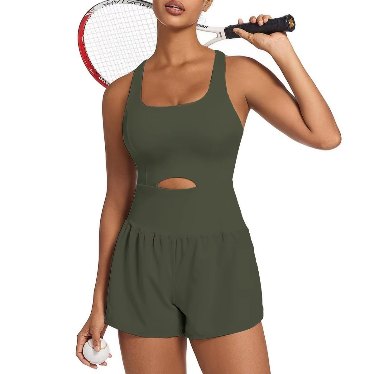 Wholesale Sexy Sports Wear Girls Yoga Bodysuits Sexy Sleeveless One Piece Exercise Jumpsuits for Women