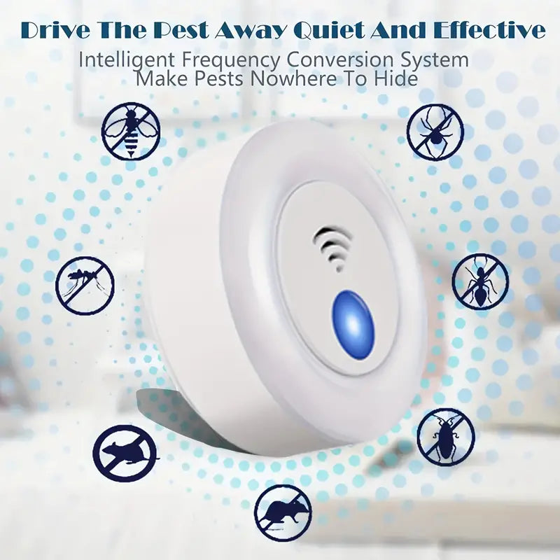Ultrasonic Pest Repeller for Home and Office (1pc)
