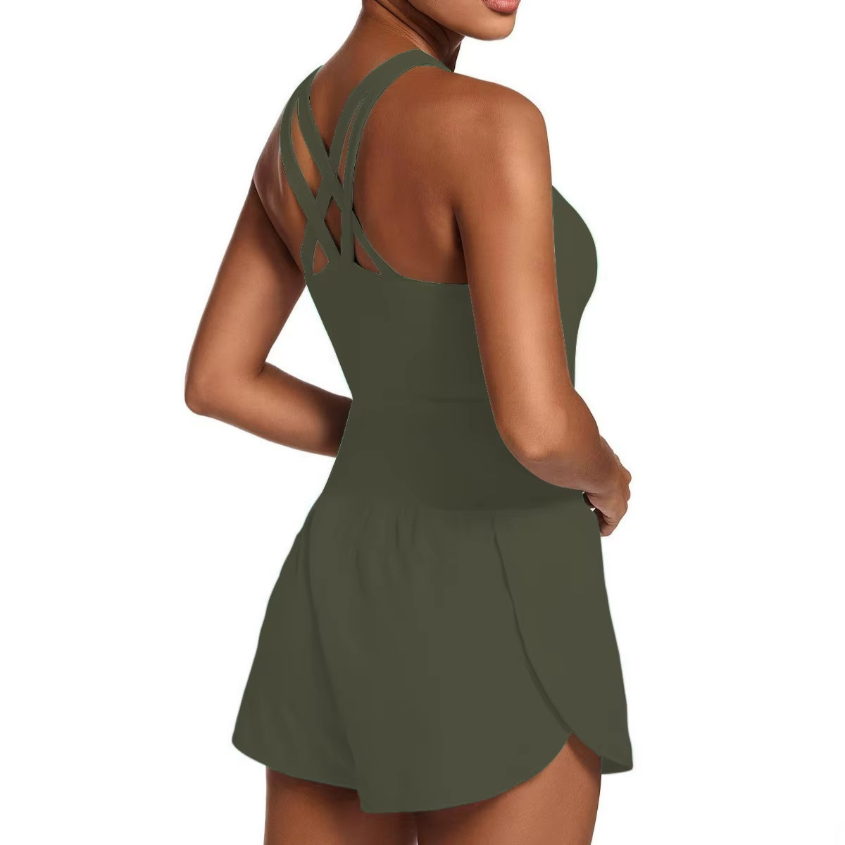 Wholesale Sexy Sports Wear Girls Yoga Bodysuits Sexy Sleeveless One Piece Exercise Jumpsuits for Women