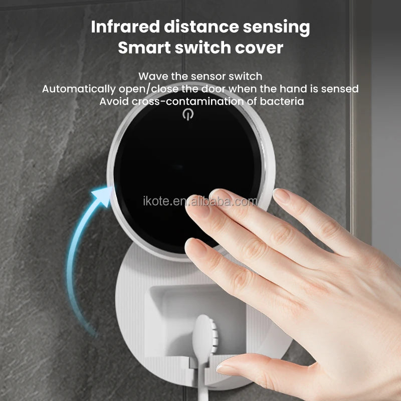 2026 Ultraviolet Sterilized Electric Toothbrush Smart Sensor Removable Wall Toothbrush Holder Drying Toothbrush Sanitizer