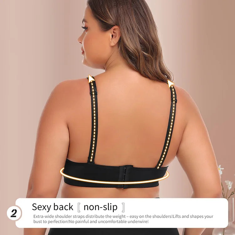 Shanhao Ready to Ship 6XL Plus Size Bra Womens High Elastin Sport Bra Ladies Breathable Lace Bra for Women