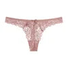 Comfortable Hot Sexy Lace Panties Thong Factory Price European American Cute Bow Briefs Underpants Ladies Women Girls Wear