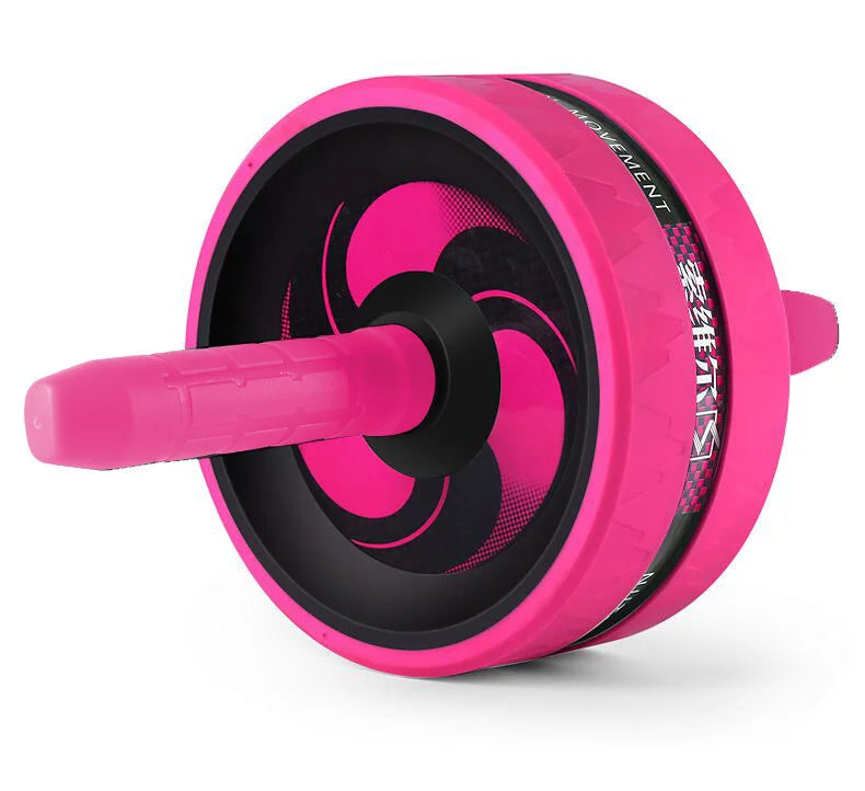 Wide Fat-Tire Ab Wheel Roller