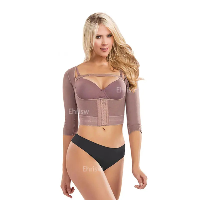 Dropshipping 2023 Lock It in Arms and Back Double Compression BBL Shorts Fajas Colombians Girdles Waist Trainer Tummy Control