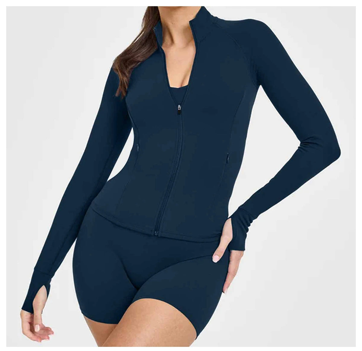 Wholesale Yoga Workout Gym Coat Customizable High Quality Women Running Tennis Fitness Jacket OEM ODM Zipper Up Activewear