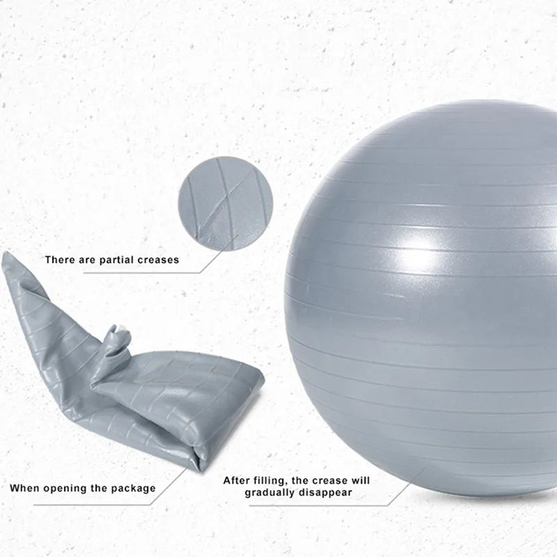55cm 65cm 75cm 25cm Mini Exercise Ball Pilates Balance Custom Logo Pvc Yoga Ball