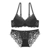 Womens Floral Sexy Lace Bra and Panty Set Push up Bra Fashion Ladies Underwear Sets Seven Color Cup ABCD
