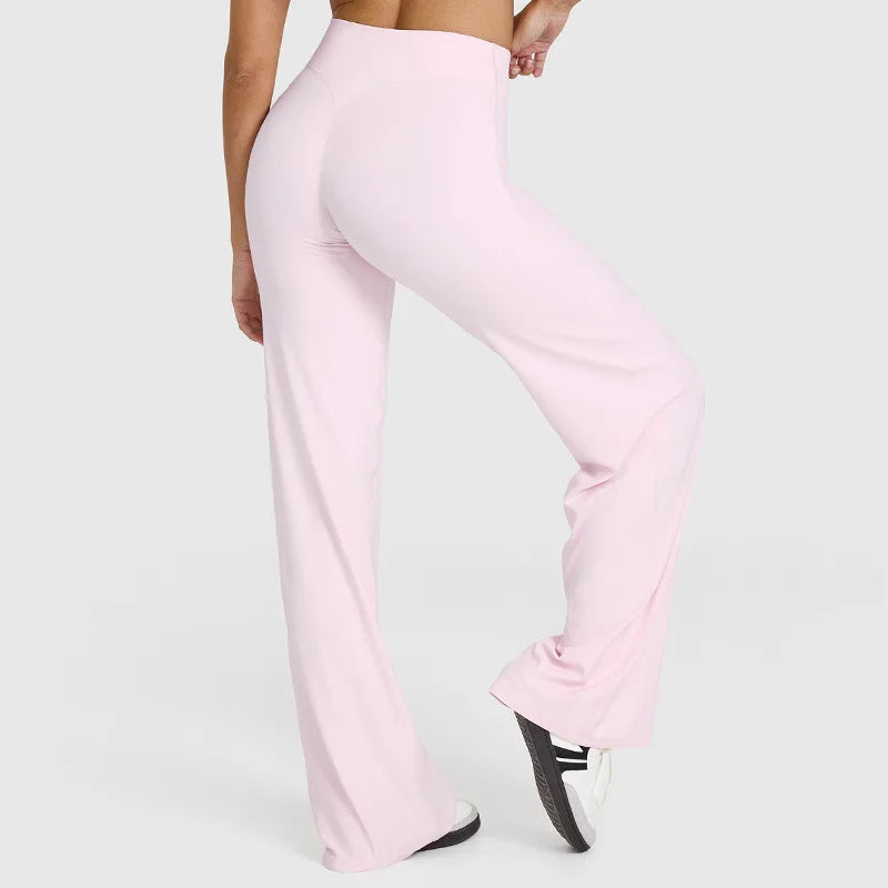 Sports Bra & Flare Leggings Set
