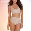 Women's Double Compression Posture Corrector Wire-Free Bra Plus Size Shapewear Corset Factory Outlet Shavers Made of Spandex
