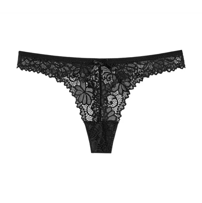 Comfortable Hot Sexy Lace Panties Thong Factory Price European American Cute Bow Briefs Underpants Ladies Women Girls Wear