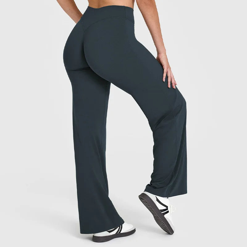 Sports Bra & Flare Leggings Set