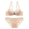 Womens Floral Sexy Lace Bra and Panty Set Push up Bra Fashion Ladies Underwear Sets Seven Color Cup ABCD