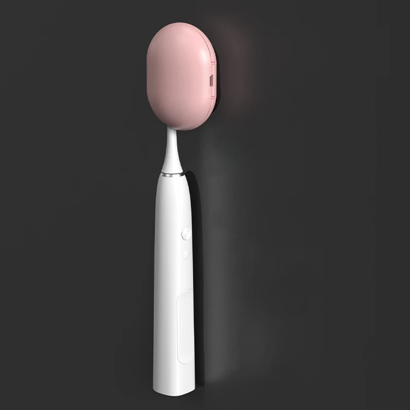 Portable Mini Toothbrush Sterilizer Home Travel UV Sanitizer Toothbrush Case Made of Durable Plastic