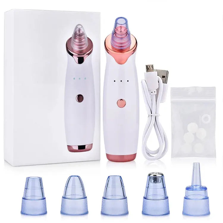 2021 Nose Facial Pore Cleaner Suction Blackhead Remover Machine Electric Acne Treatment US/AU Plug Compatible