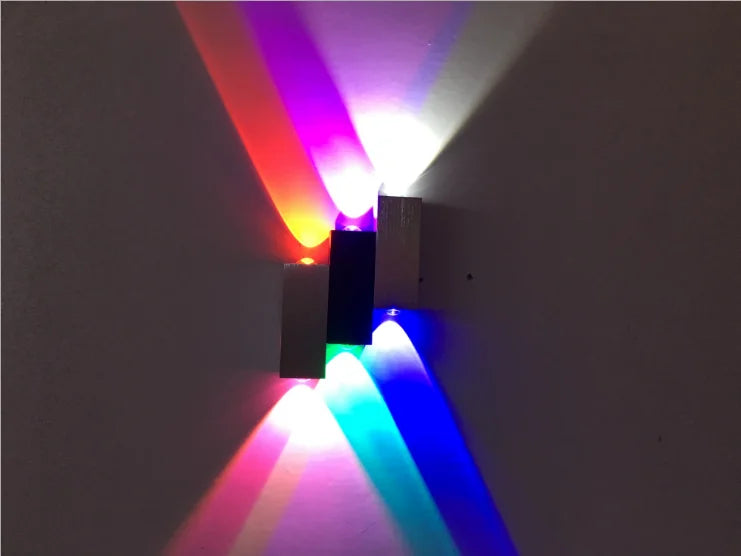 6W Wall-Mounted Modern Wall Lamp LED Light LED Fixture With Aluminum Aisle for Bedroom Corridor Stair Wall Sconce