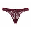 Comfortable Hot Sexy Lace Panties Thong Factory Price European American Cute Bow Briefs Underpants Ladies Women Girls Wear