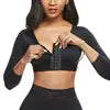 Front-Closure Posture Corrector Bra with 3/4 Sleeves