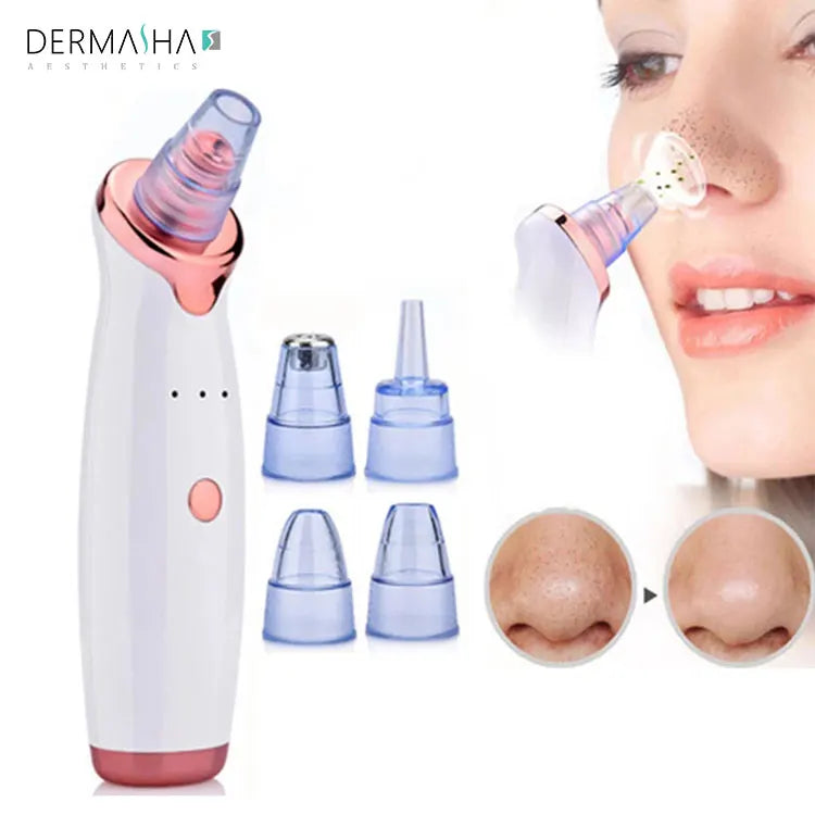 2021 Nose Facial Pore Cleaner Suction Blackhead Remover Machine Electric Acne Treatment US/AU Plug Compatible