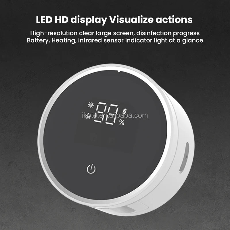 2026 Ultraviolet Sterilized Electric Toothbrush Smart Sensor Removable Wall Toothbrush Holder Drying Toothbrush Sanitizer
