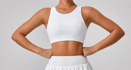 3-Piece Workout Set: Bra, Tennis Skirt & UPF50+ Jacket