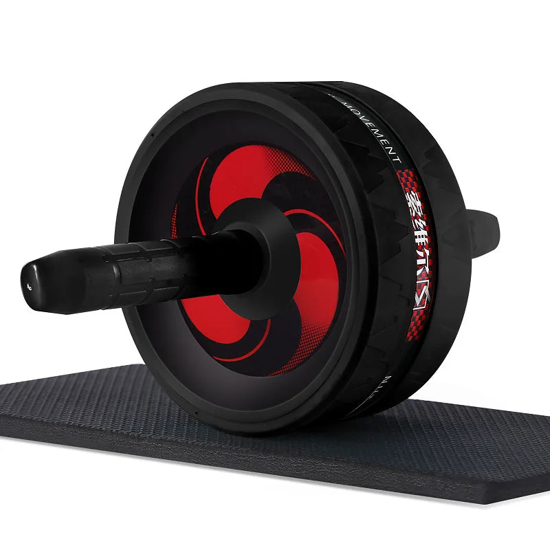 Wide Fat-Tire Ab Wheel Roller