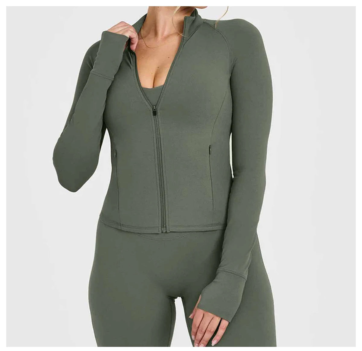 Wholesale Yoga Workout Gym Coat Customizable High Quality Women Running Tennis Fitness Jacket OEM ODM Zipper Up Activewear