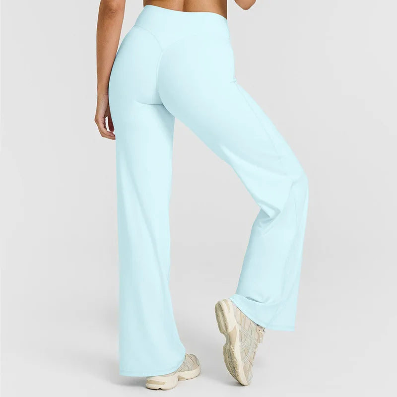 Sports Bra & Flare Leggings Set