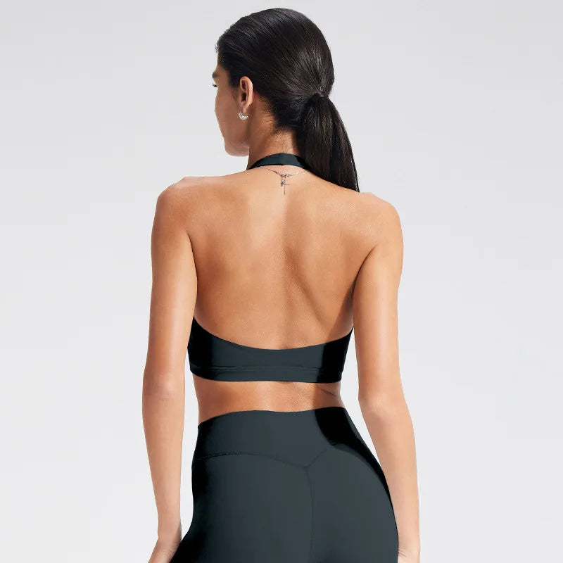 Sports Bra & Flare Leggings Set