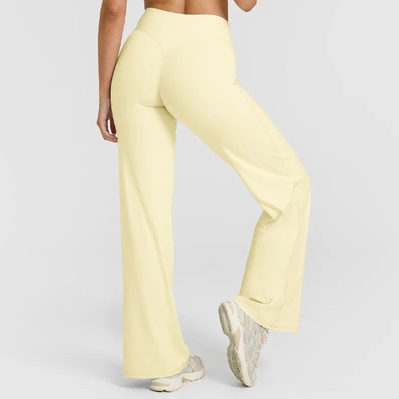 Sports Bra & Flare Leggings Set