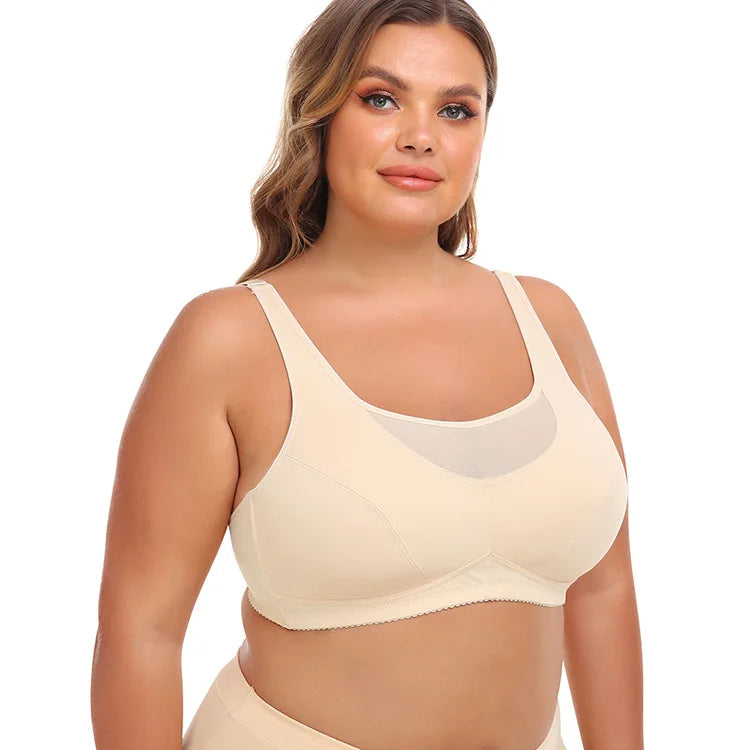 Shanhao Ready to Ship 6XL Plus Size Bra Womens High Elastin Sport Bra Ladies Breathable Lace Bra for Women