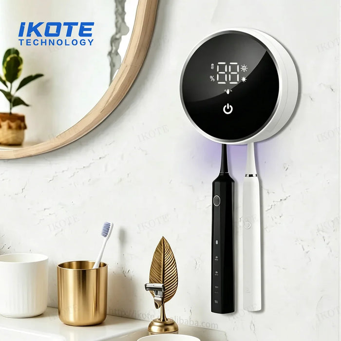 2026 Ultraviolet Sterilized Electric Toothbrush Smart Sensor Removable Wall Toothbrush Holder Drying Toothbrush Sanitizer