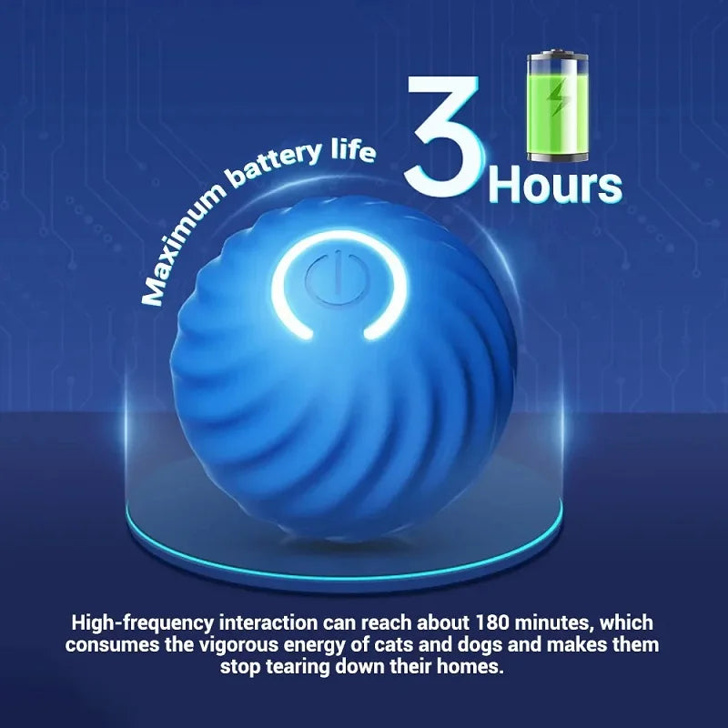 Self-Moving Interactive Dog Ball