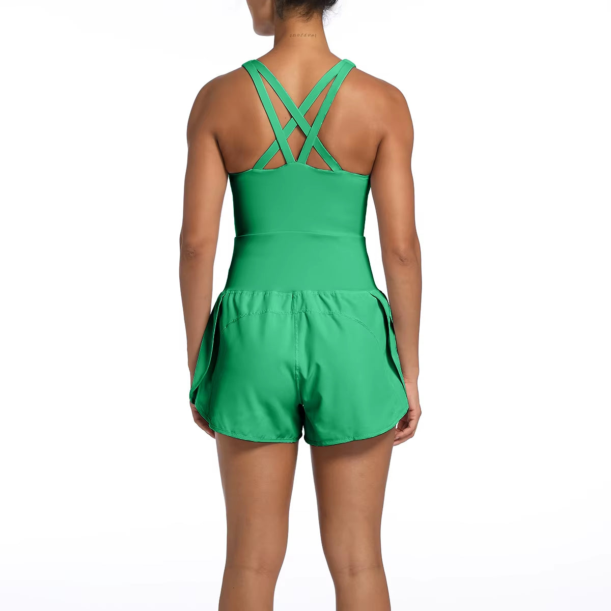 Wholesale Sexy Sports Wear Girls Yoga Bodysuits Sexy Sleeveless One Piece Exercise Jumpsuits for Women